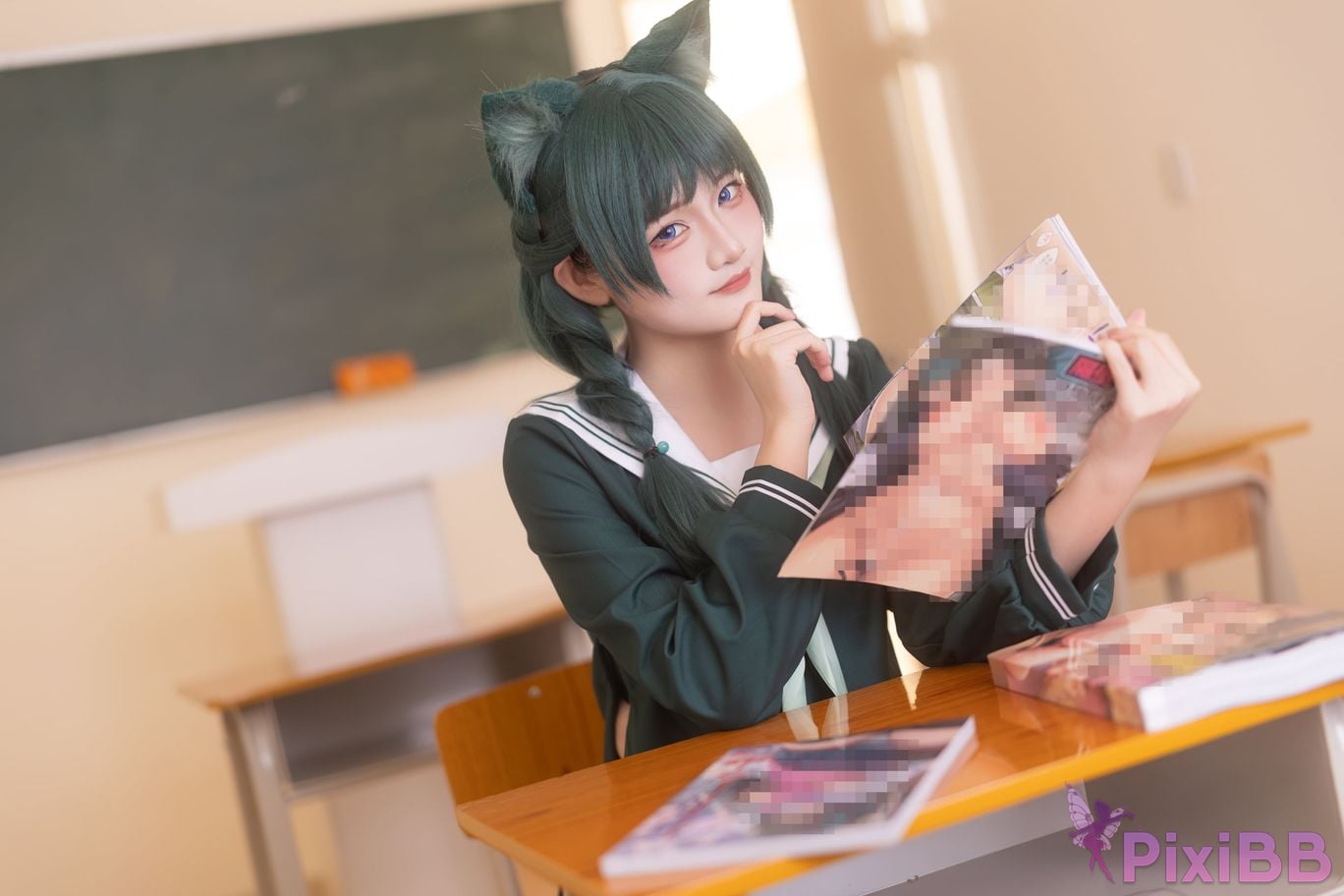 Cosplayer Xiaoyukiko Little Yu Neko Maomao Pharmacist Girl Meowky Jk PixiBB.COM 019
