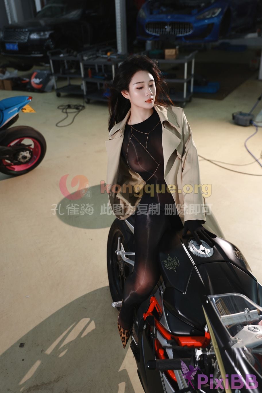 Built in no watermark Nanjiao Motorcycle Girl PixiBB.COM 074