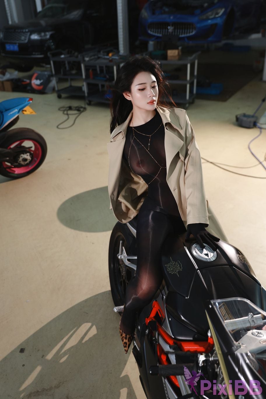 Built in no watermark Nanjiao Motorcycle Girl PixiBB.COM 075