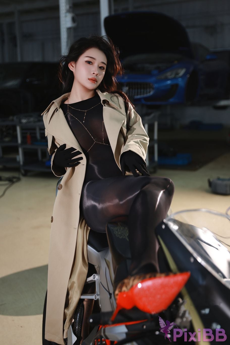 Built in no watermark Nanjiao Motorcycle Girl PixiBB.COM 105