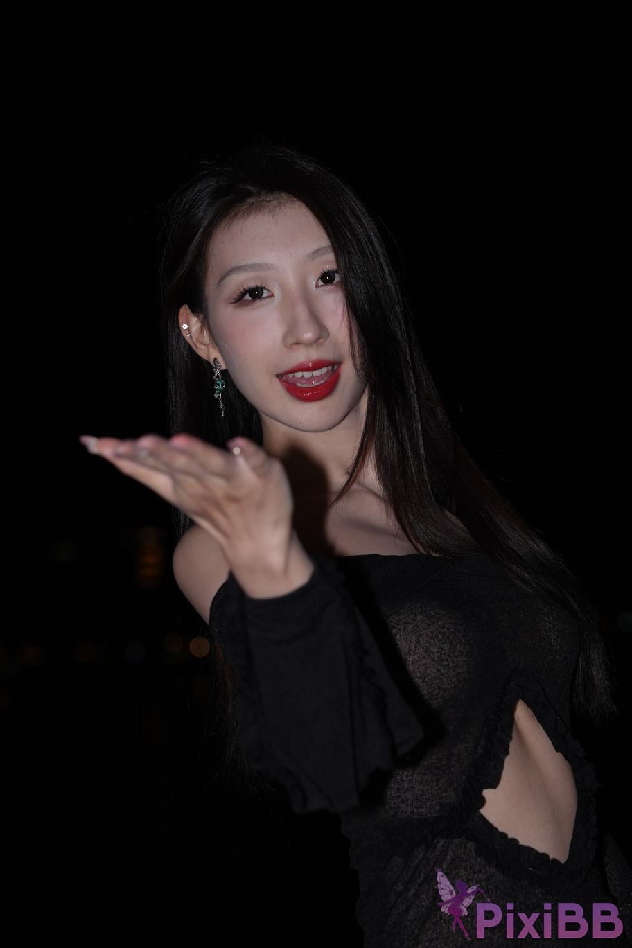 Featured Street Photography Works No.5550 Sexy black dress Xiao Le PixiBB.COM 035