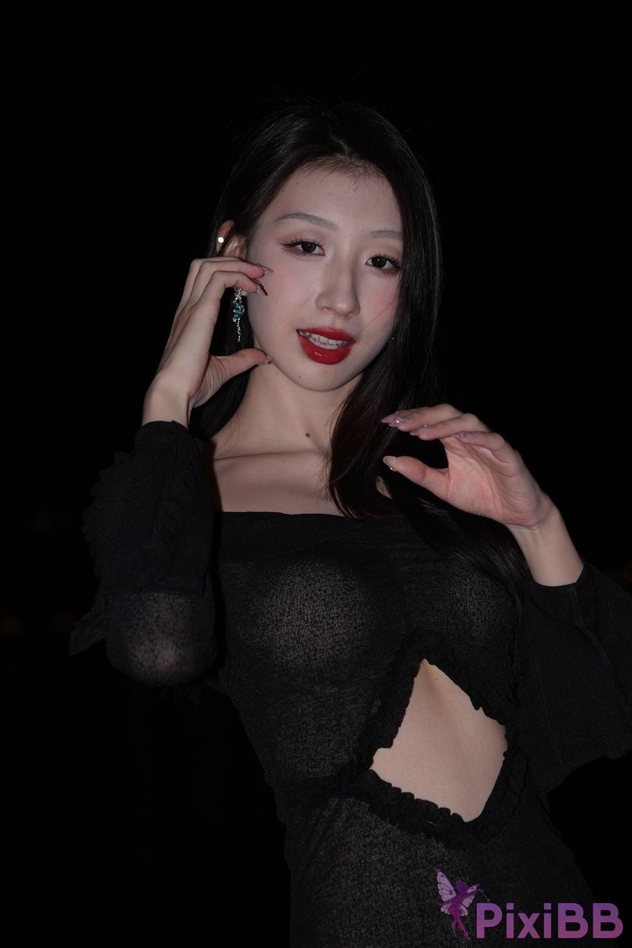 Featured Street Photography Works No.5550 Sexy black dress Xiao Le PixiBB.COM 036
