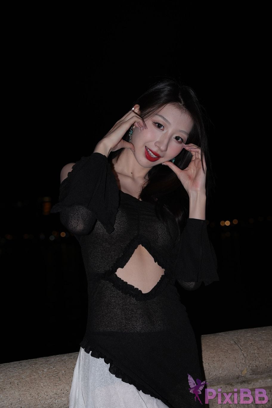 Featured Street Photography Works No.5550 Sexy black dress Xiao Le PixiBB.COM 037
