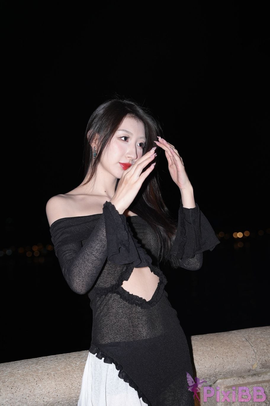 Featured Street Photography Works No.5550 Sexy black dress Xiao Le PixiBB.COM 039