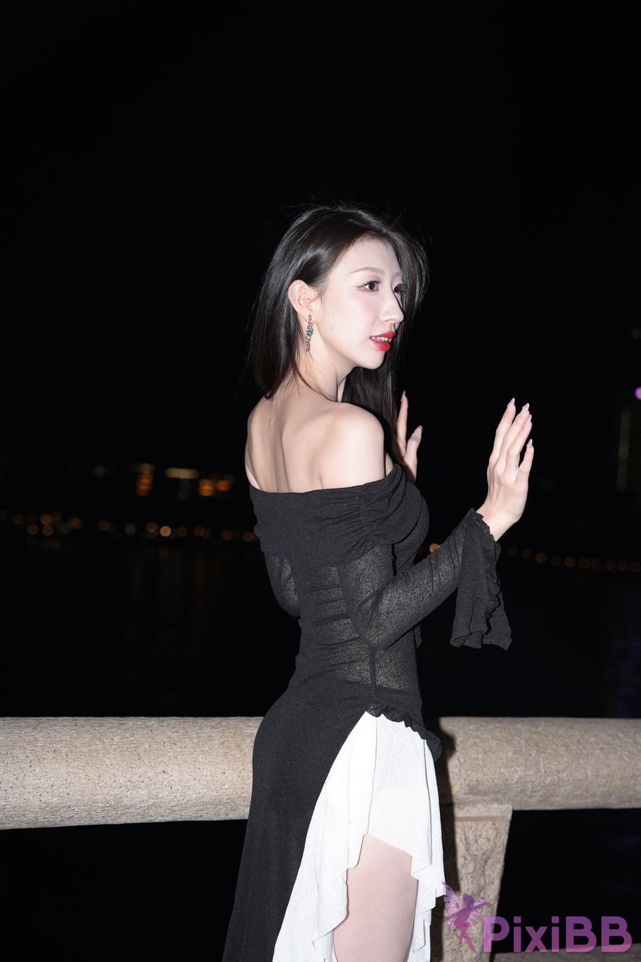 Featured Street Photography Works No.5550 Sexy black dress Xiao Le PixiBB.COM 041