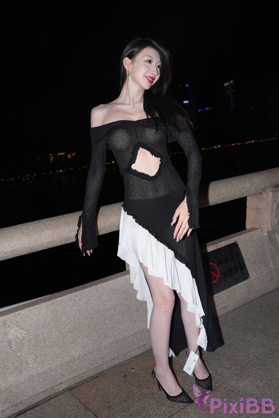 Featured Street Photography Works No.5550 Sexy black dress Xiao Le PixiBB.COM 043