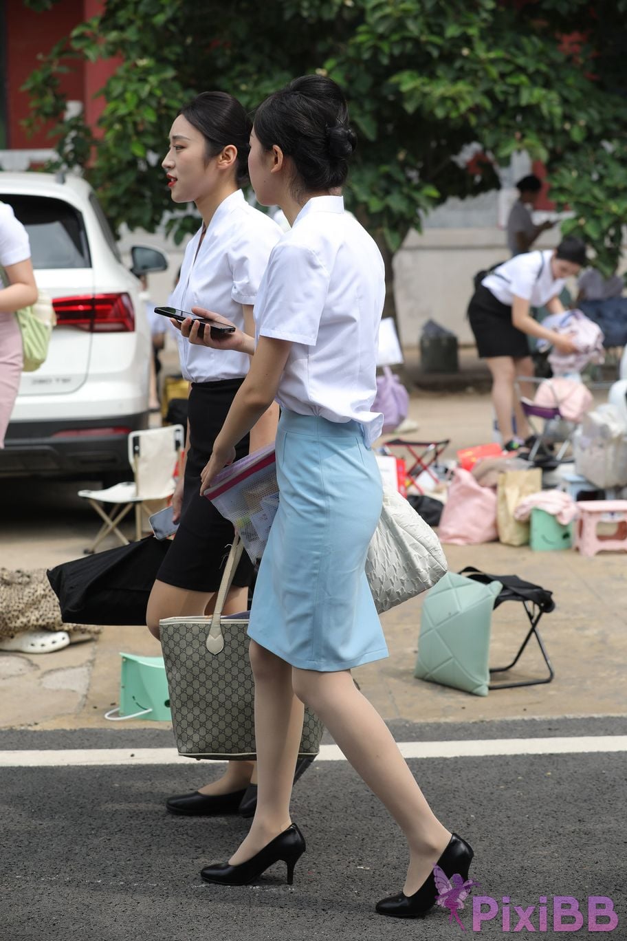 Featured Street Photography Works No.5570 flight attendant college student PixiBB.COM 016