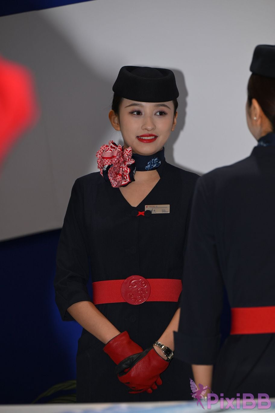 Featured Street Photography Works No.5586 China Eastern Airlines stewardess PixiBB.COM 030