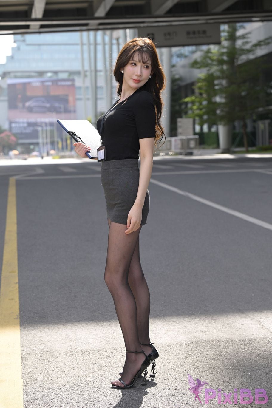 Featured Street Photography Works No.5588 Seductive black stockings OL PixiBB.COM 193