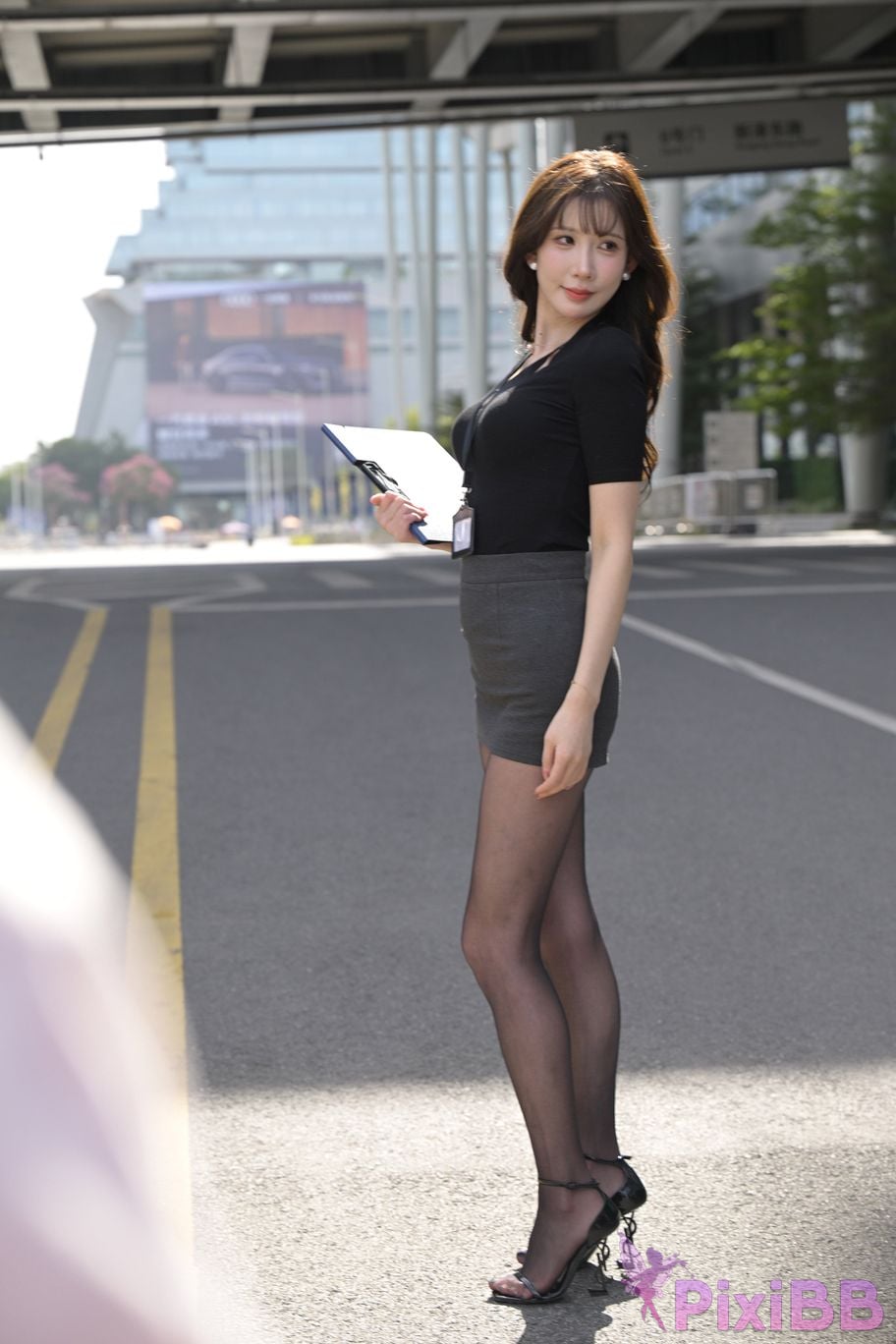 Featured Street Photography Works No.5588 Seductive black stockings OL PixiBB.COM 196
