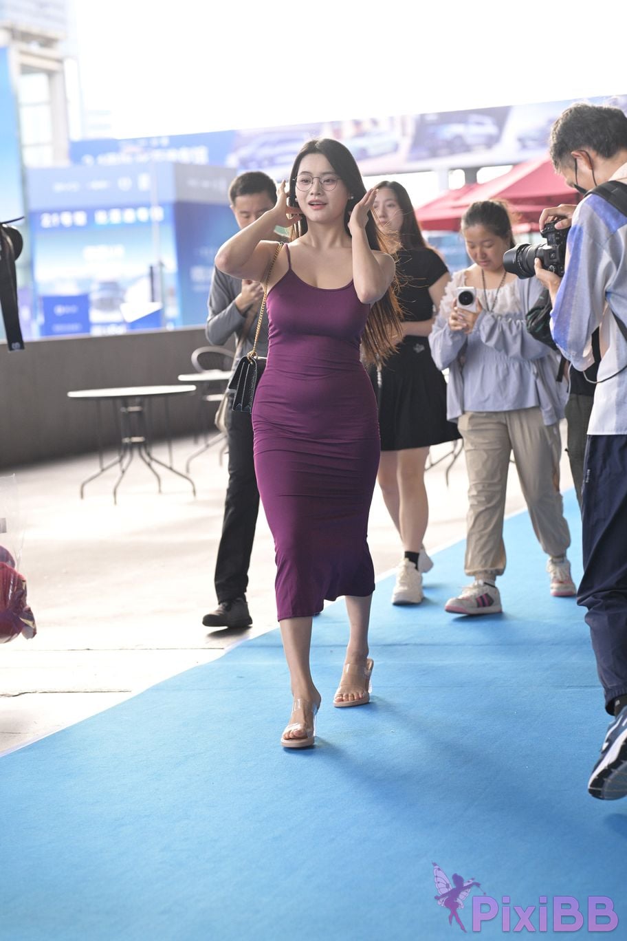 Featured Street Photography Works No.5590 Purple suspender dress PixiBB.COM 056