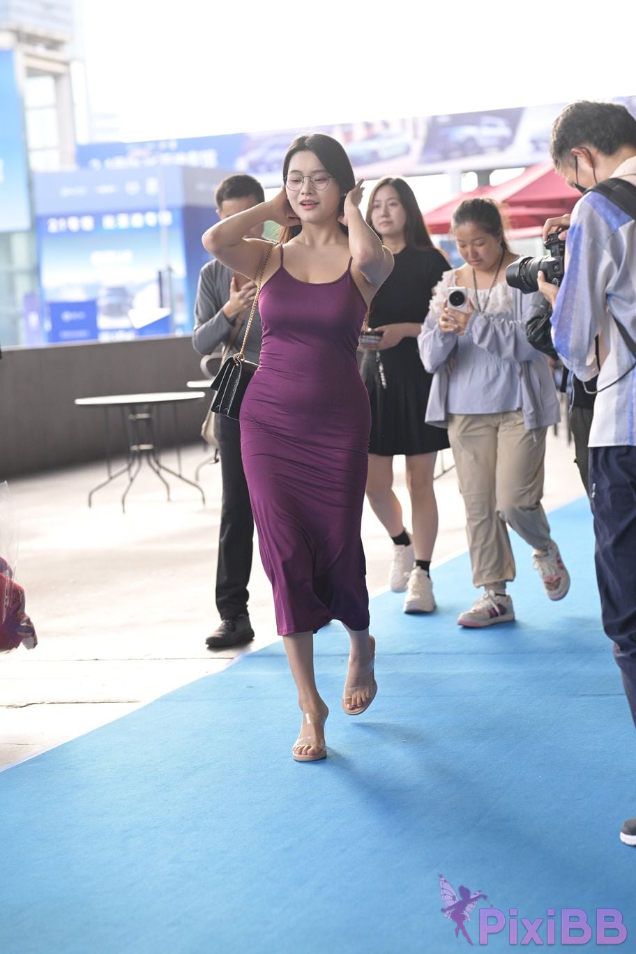 Featured Street Photography Works No.5590 Purple suspender dress PixiBB.COM 057