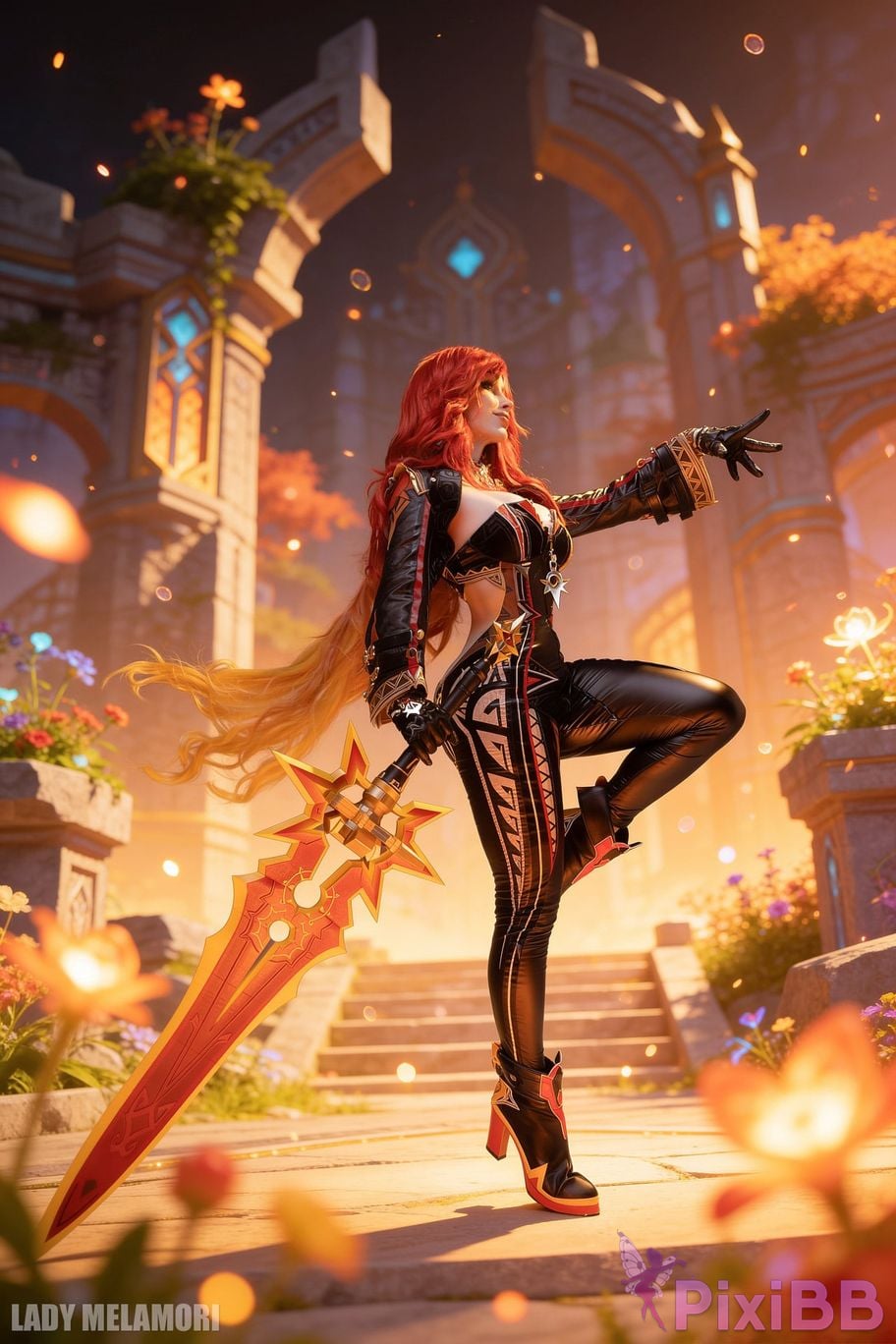 Lady Melamori Mavuika PixiBB.COM 21