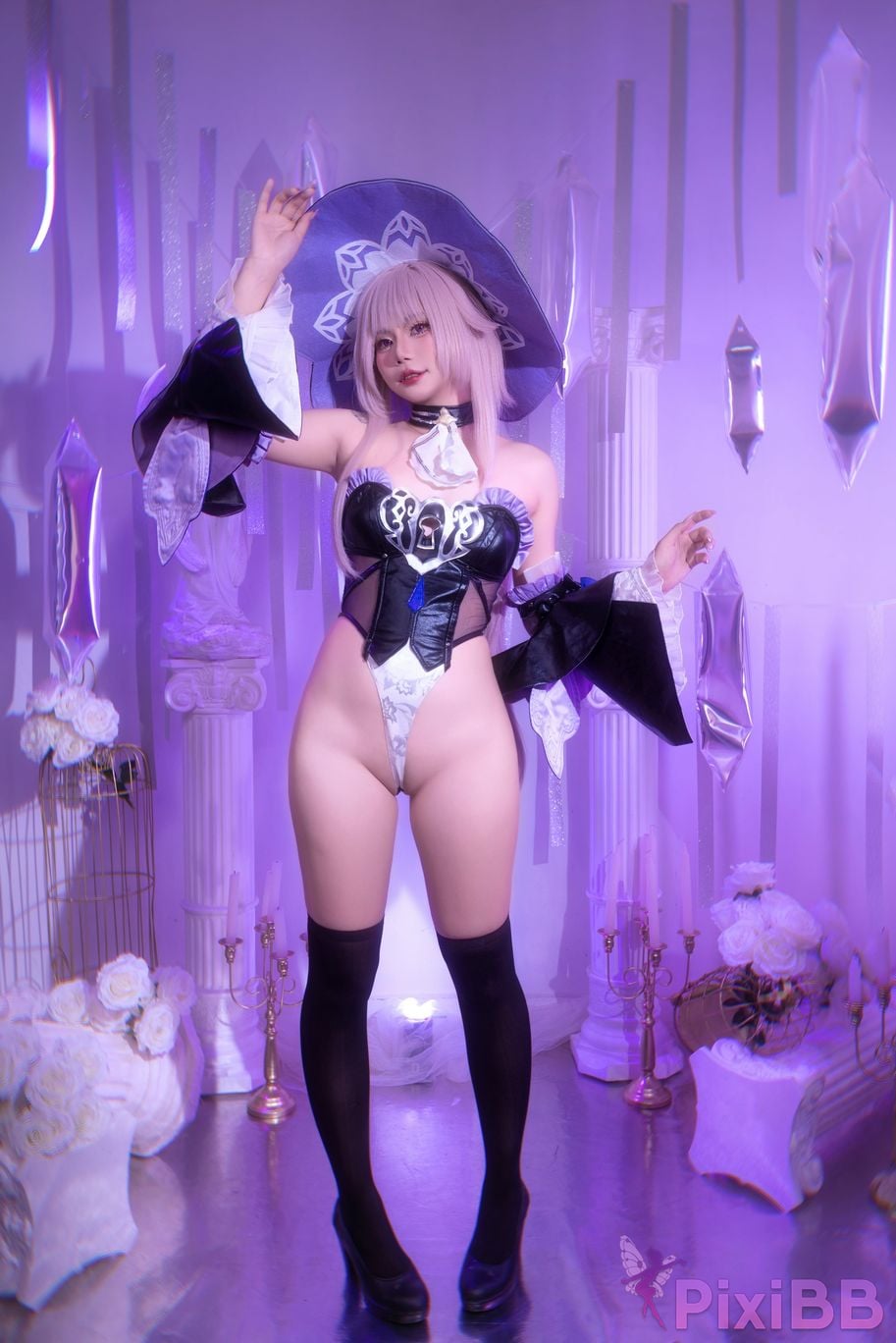 Cosplayer Miinmeow The Herta PixiBB.COM 020