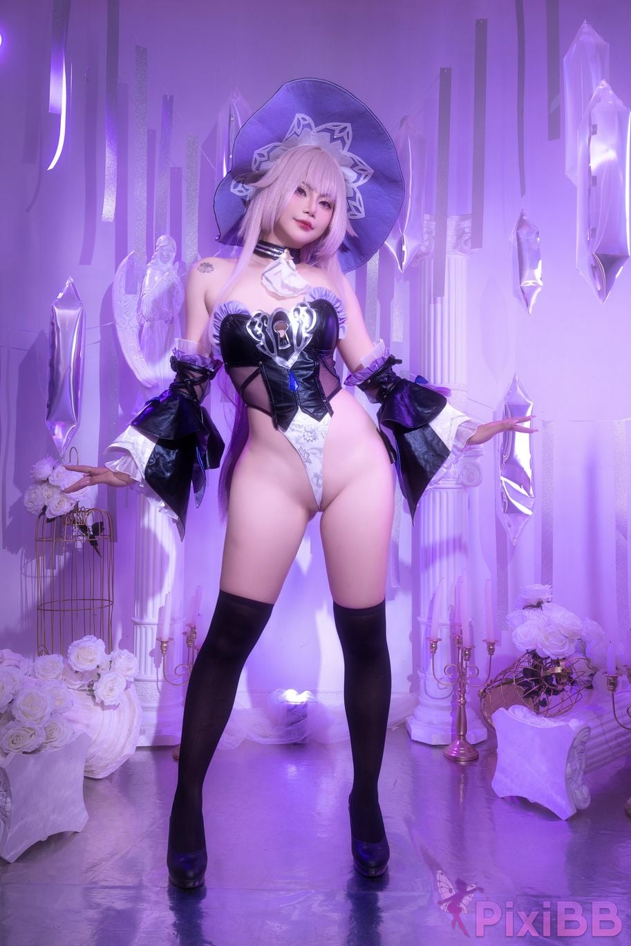 Cosplayer Miinmeow The Herta PixiBB.COM 026
