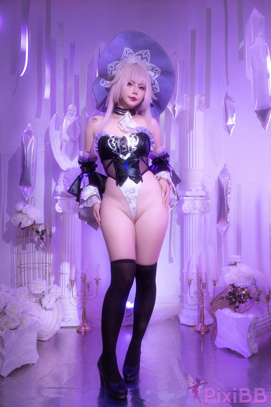 Cosplayer Miinmeow The Herta PixiBB.COM 027