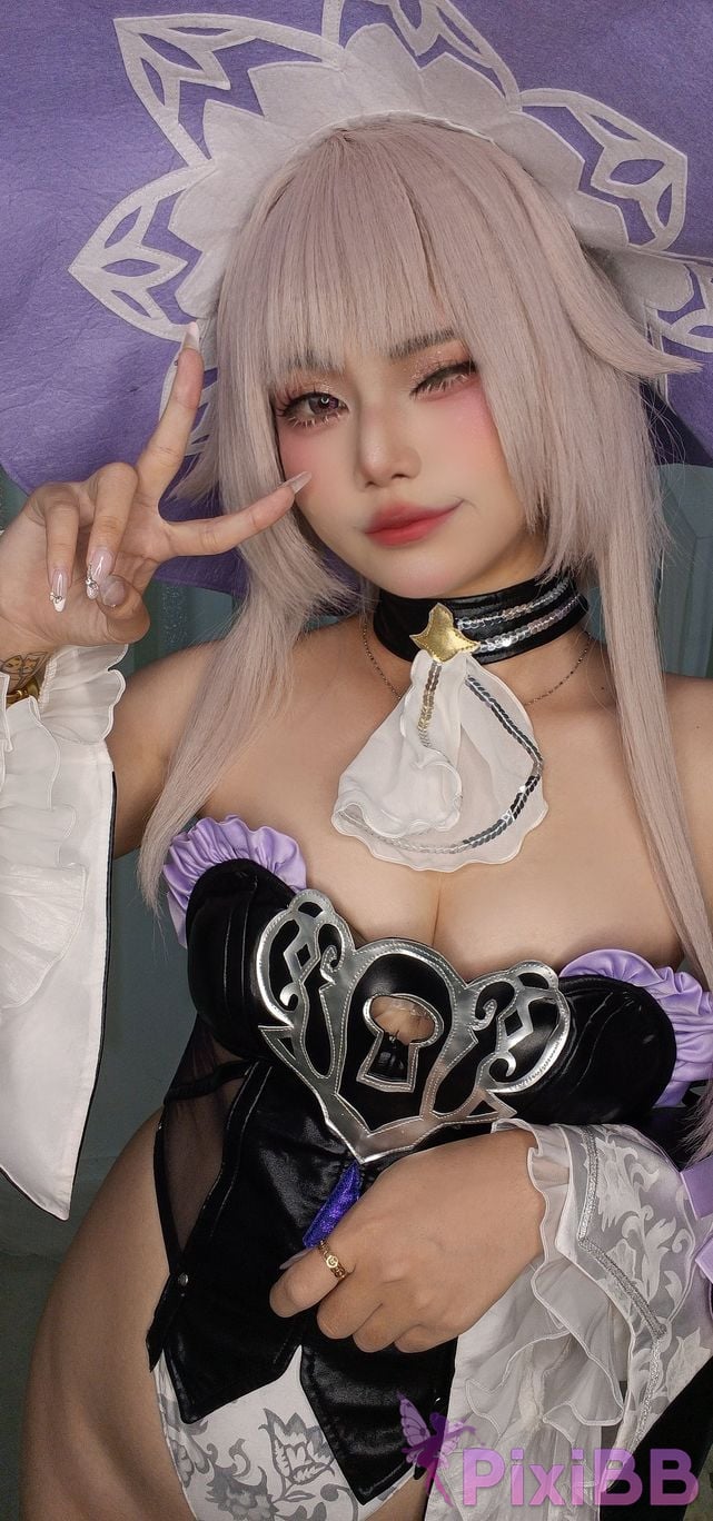 Cosplayer Miinmeow The Herta PixiBB.COM 064