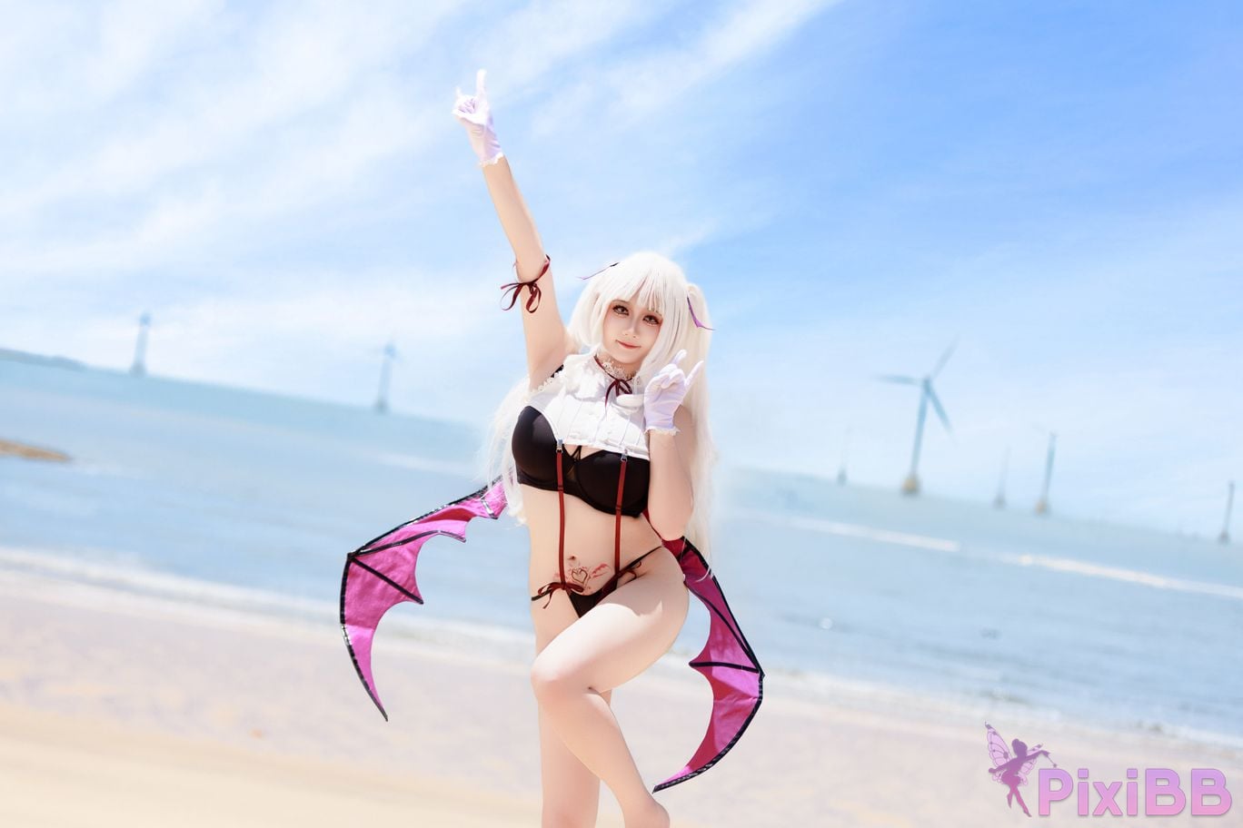 Cosplayer Ah Xuexue Little Devil Sauce PixiBB.COM 003