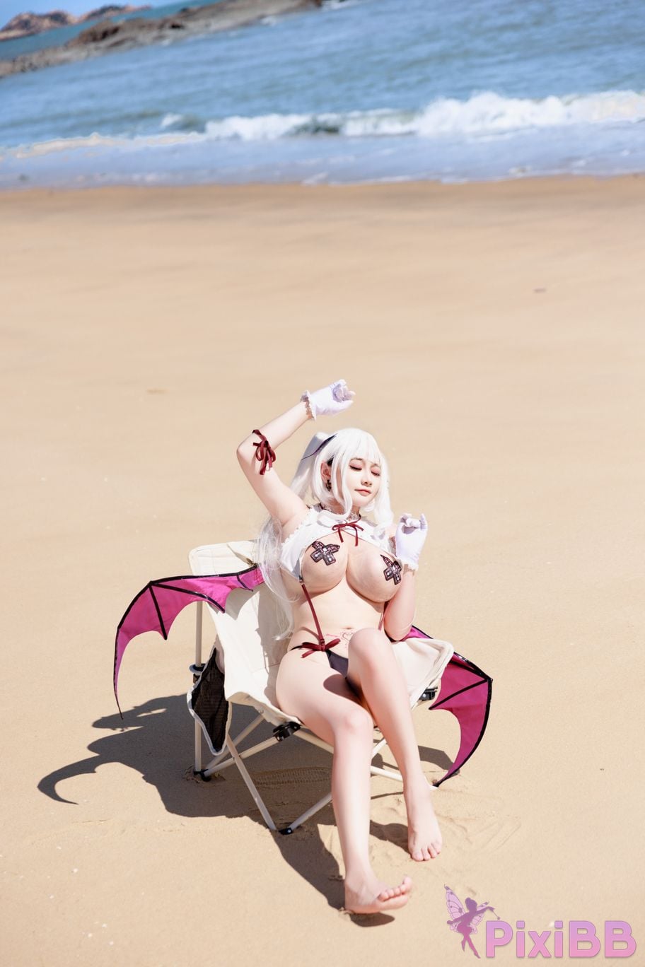 Cosplayer Ah Xuexue Little Devil Sauce PixiBB.COM 033