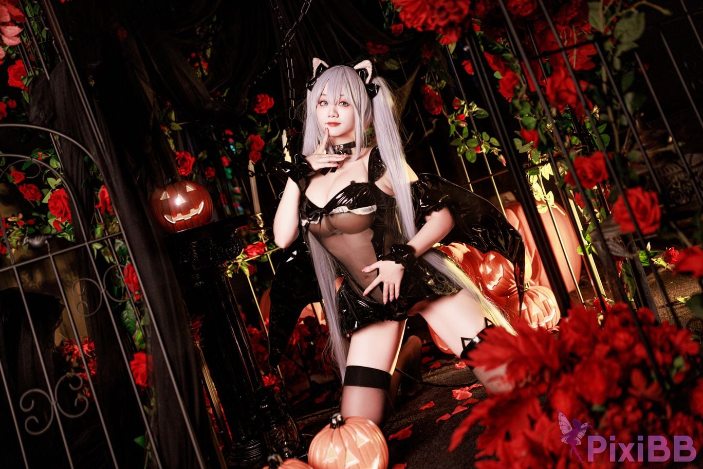 Cosplayer Ah Xuexue Demon Jannus the Younger PixiBB.COM 023