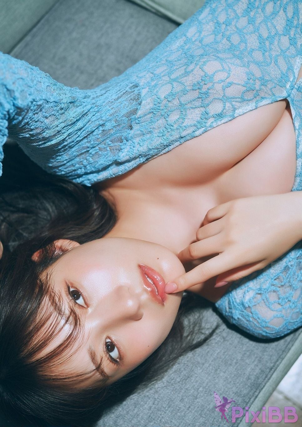 Japanese Idol Yokono Sumire BUBKA Digital Photo Album The Grey test Seat PixiBB.COM 052