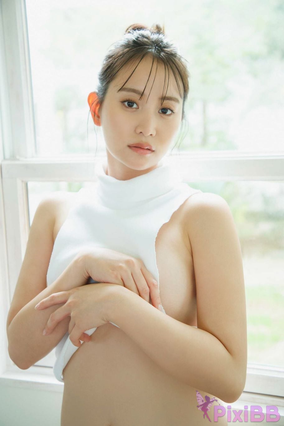 Japanese Idol Nagao Mariya FRIDAY Digital Photo Album On the beach in winter Alone with you vol.2 Large Volume 100 Pages PixiBB.COM 055