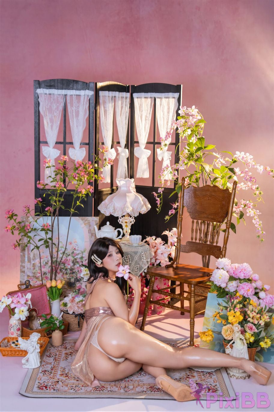 Cosplayer Yunxi Creek Yunx1x1 Flower brewing PixiBB.COM 024