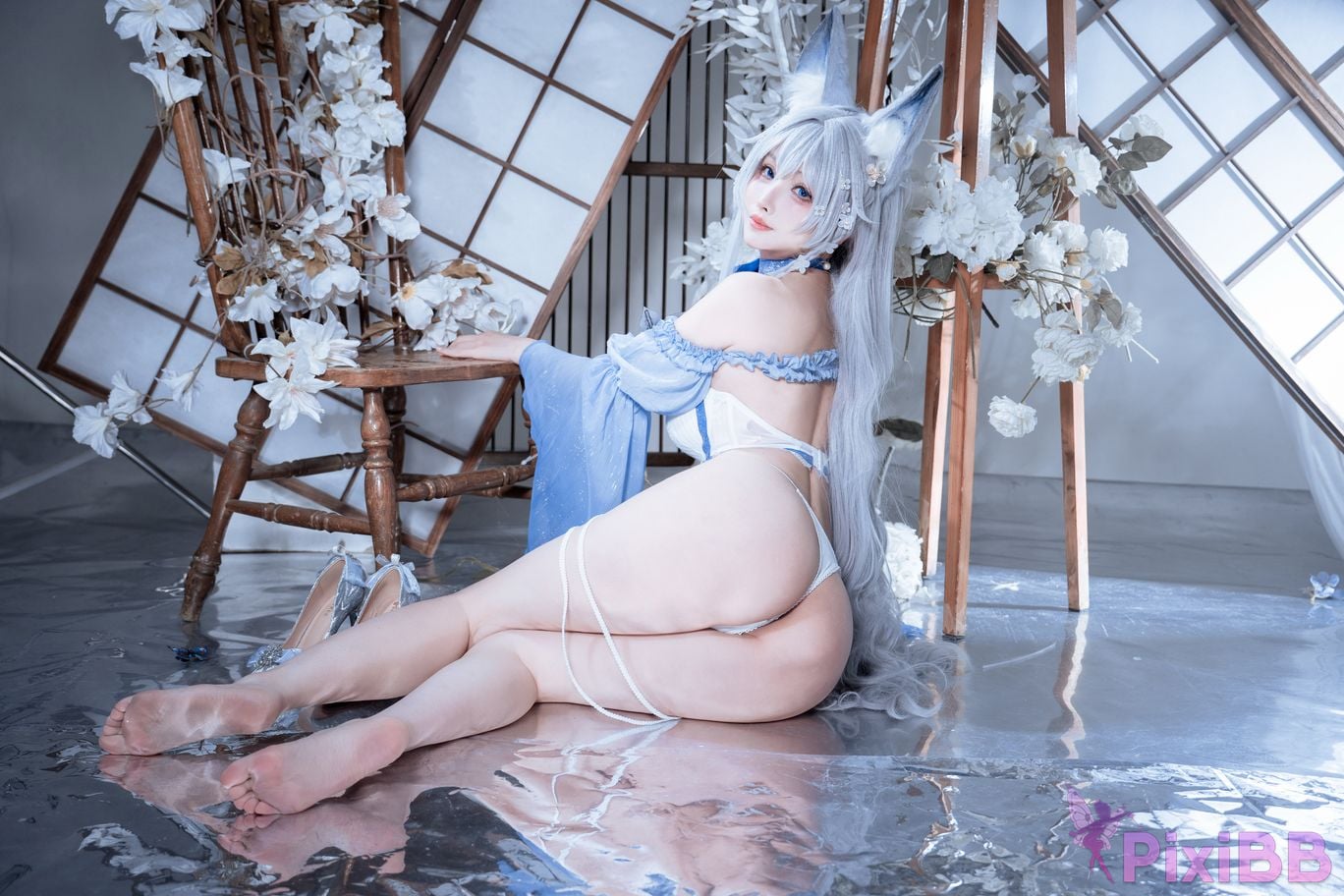 Cosplayer rioko Cool Ryoko Blue Route Aqua Summer Shinano PixiBB.COM 005