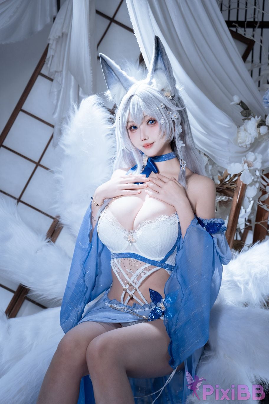 Cosplayer rioko Cool Ryoko Blue Route Aqua Summer Shinano PixiBB.COM 012