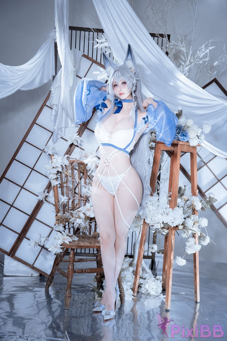 Cosplayer rioko Cool Ryoko Blue Route Aqua Summer Shinano PixiBB.COM 022