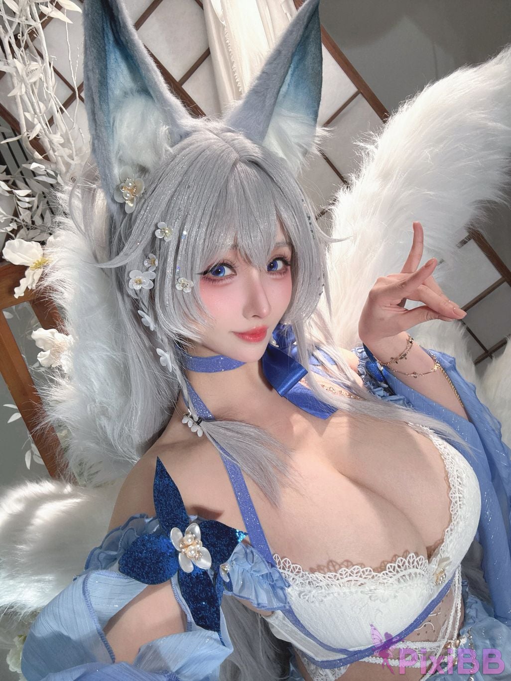 Cosplayer rioko Cool Ryoko Blue Route Aqua Summer Shinano PixiBB.COM 027
