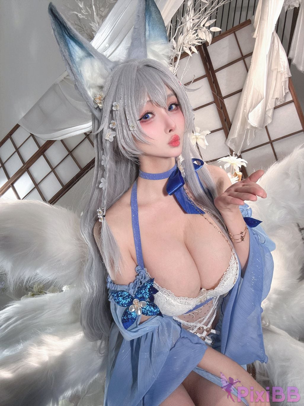 Cosplayer rioko Cool Ryoko Blue Route Aqua Summer Shinano PixiBB.COM 033