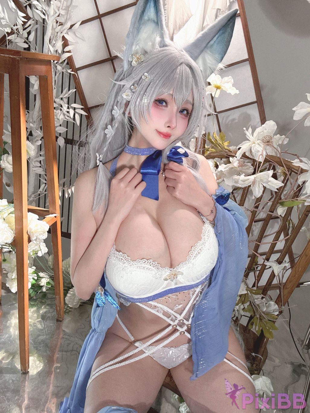 Cosplayer rioko Cool Ryoko Blue Route Aqua Summer Shinano PixiBB.COM 036