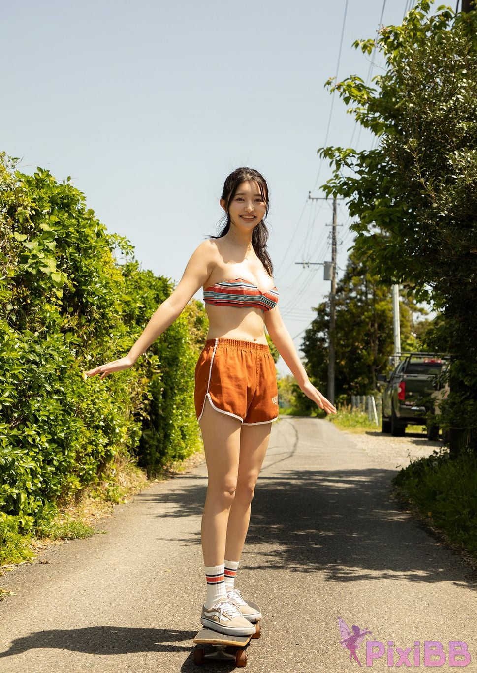 Japanese Idol Moka Hashimoto Moe Spisan Gravure Photo Book MOCA VACANCE PixiBB.COM 023