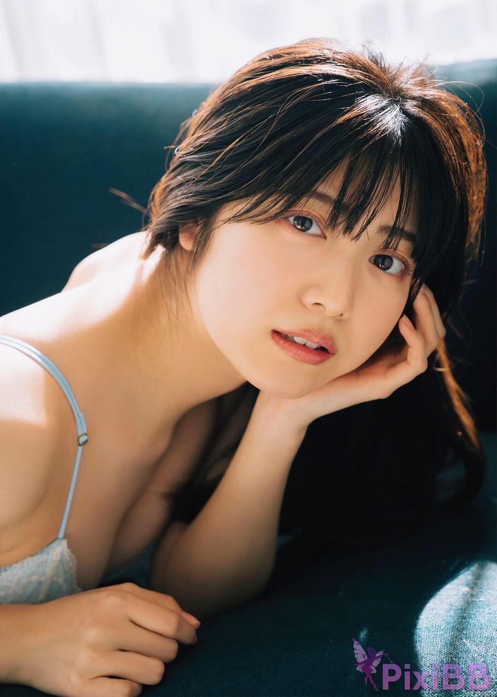 Japanese Idol Rio Yoshida Risaku EX Popular Digital Photobooks 044 The spring color is Still too blue PixiBB.COM 010