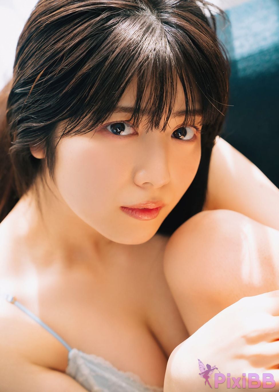 Japanese Idol Rio Yoshida Risaku EX Popular Digital Photobooks 044 The spring color is Still too blue PixiBB.COM 011