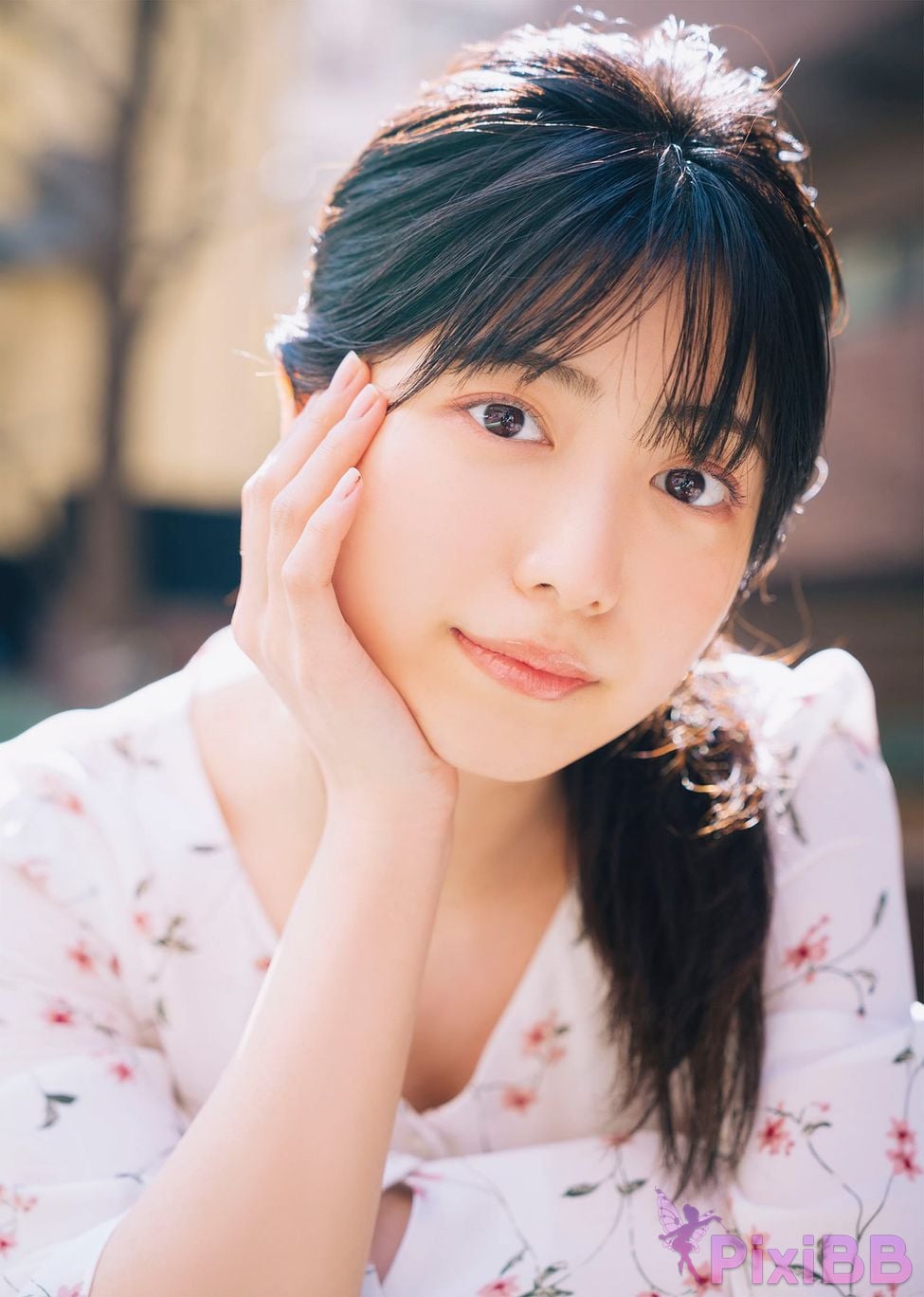 Japanese Idol Rio Yoshida Risaku EX Popular Digital Photobooks 044 The spring color is Still too blue PixiBB.COM 012