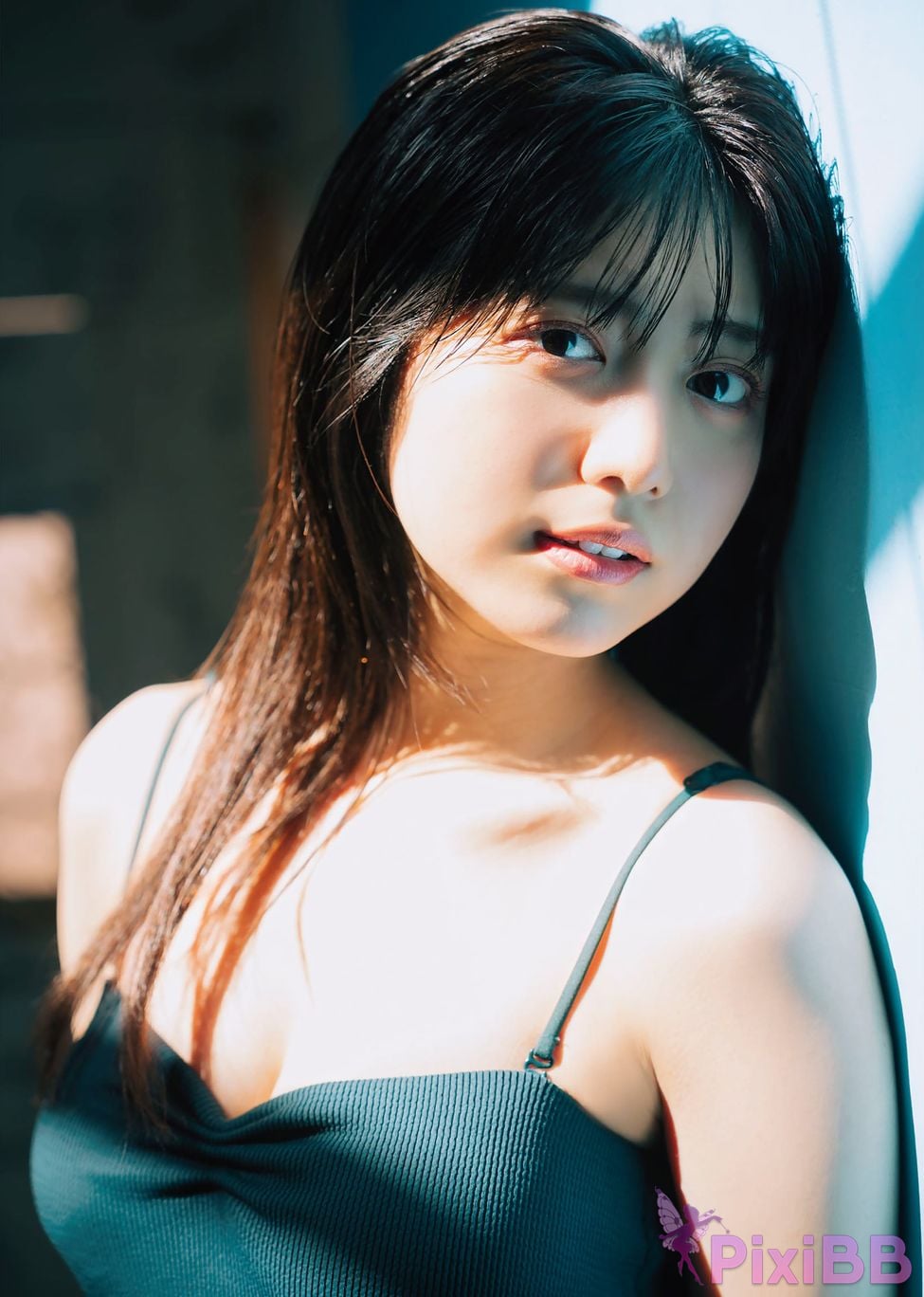 Japanese Idol Rio Yoshida Risaku EX Popular Digital Photobooks 044 The spring color is Still too blue PixiBB.COM 019