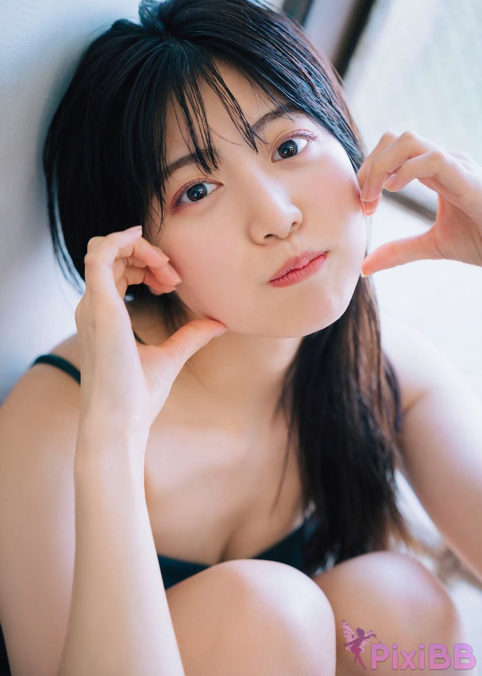 Japanese Idol Rio Yoshida Risaku EX Popular Digital Photobooks 044 The spring color is Still too blue PixiBB.COM 030