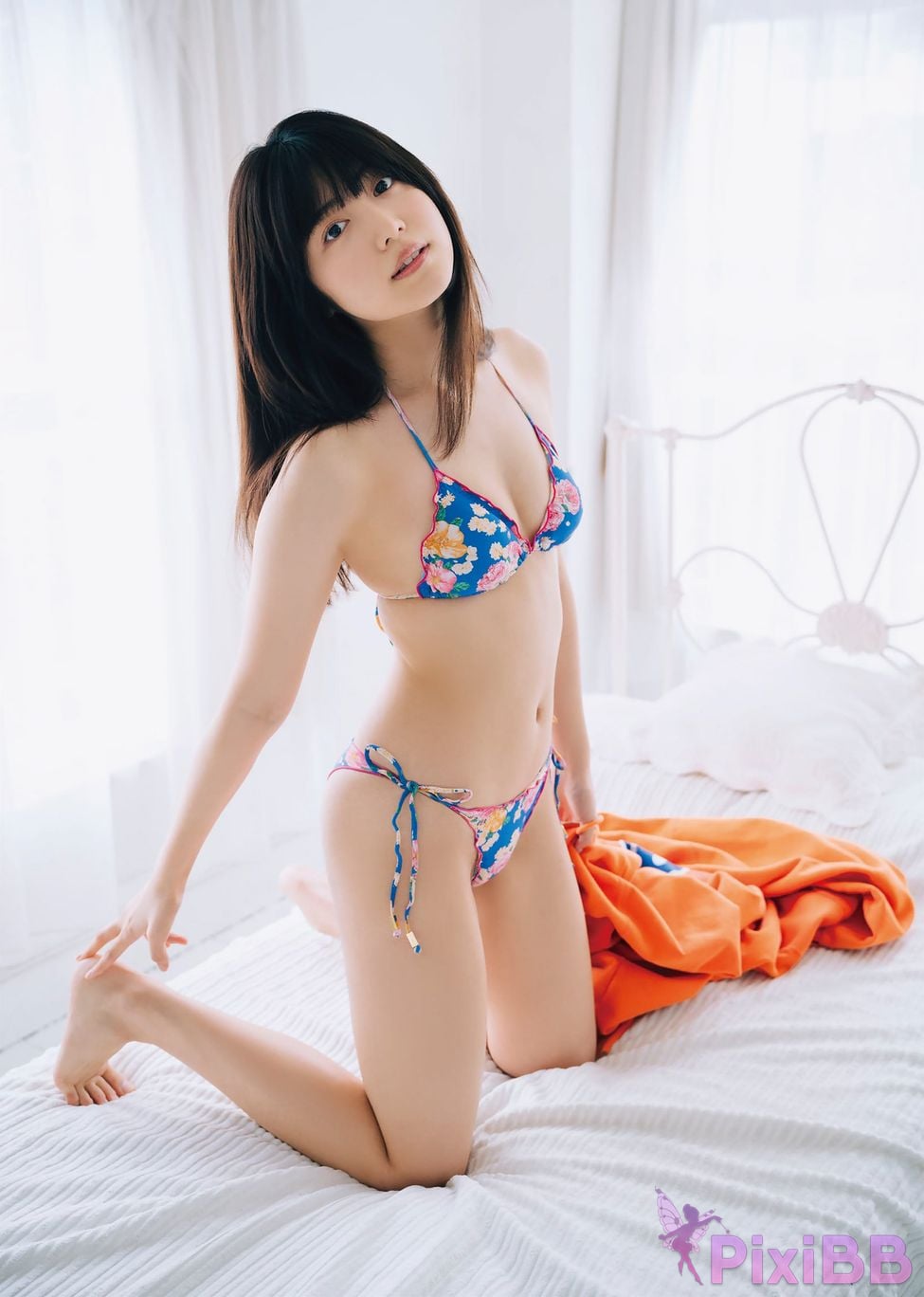 Japanese Idol Rio Yoshida Risaku EX Popular Digital Photobooks 044 The spring color is Still too blue PixiBB.COM 037