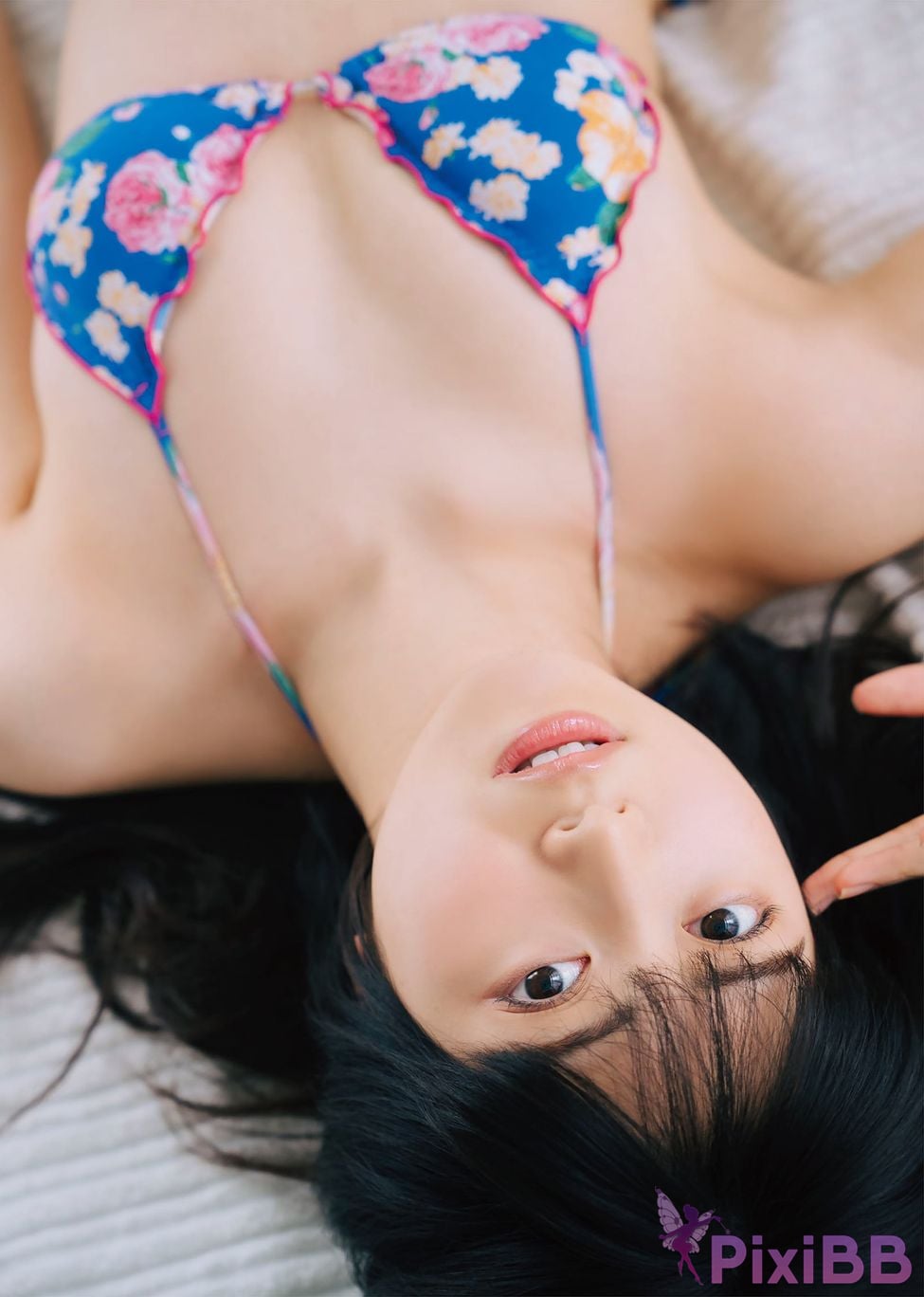 Japanese Idol Rio Yoshida Risaku EX Popular Digital Photobooks 044 The spring color is Still too blue PixiBB.COM 042