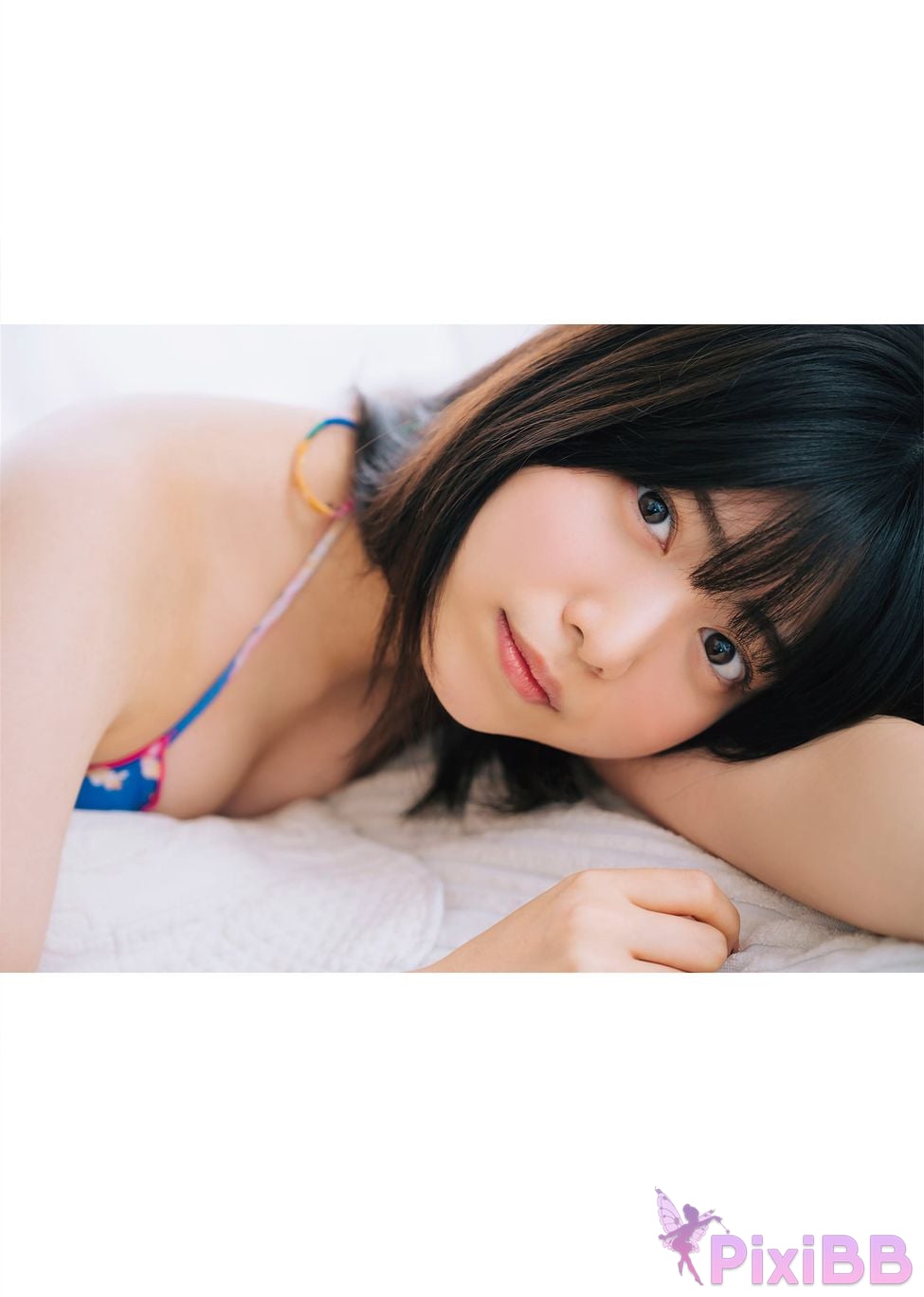 Japanese Idol Rio Yoshida Risaku EX Popular Digital Photobooks 044 The spring color is Still too blue PixiBB.COM 046