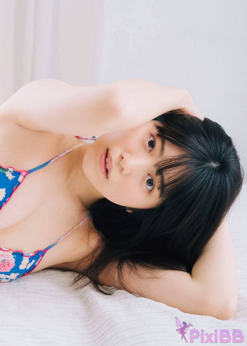 Japanese Idol Rio Yoshida Risaku EX Popular Digital Photobooks 044 The spring color is Still too blue PixiBB.COM 048