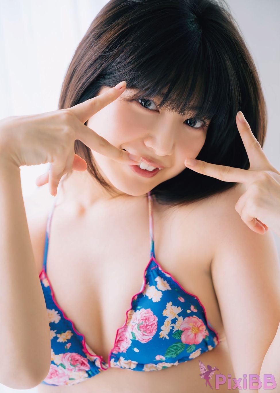 Japanese Idol Rio Yoshida Risaku EX Popular Digital Photobooks 044 The spring color is Still too blue PixiBB.COM 050