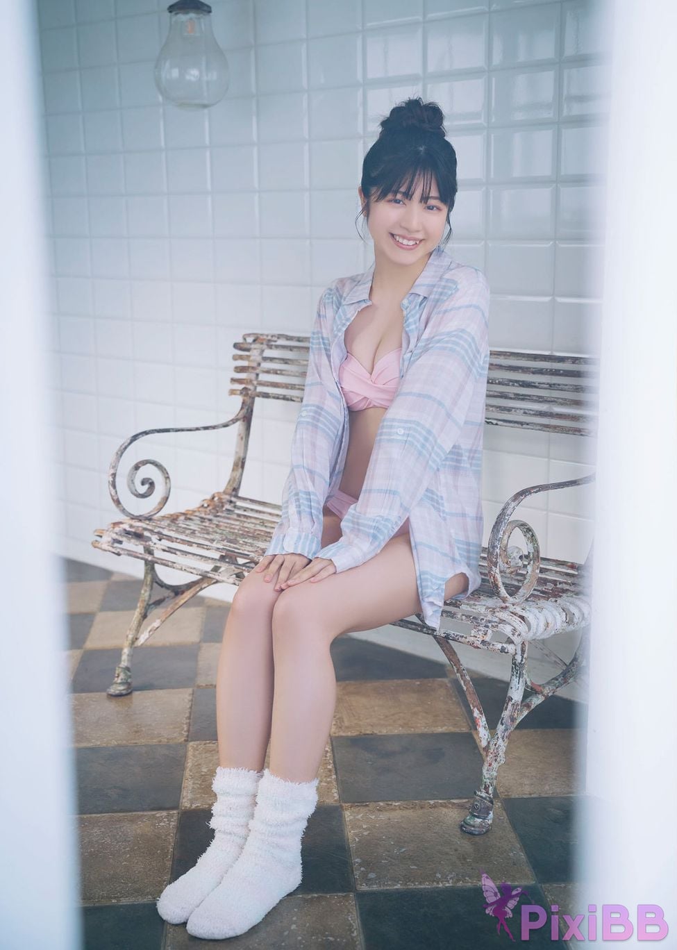 Japanese Idol Rio Yoshida Risaku EX Popular Digital Photobooks 044 The spring color is Still too blue PixiBB.COM 051