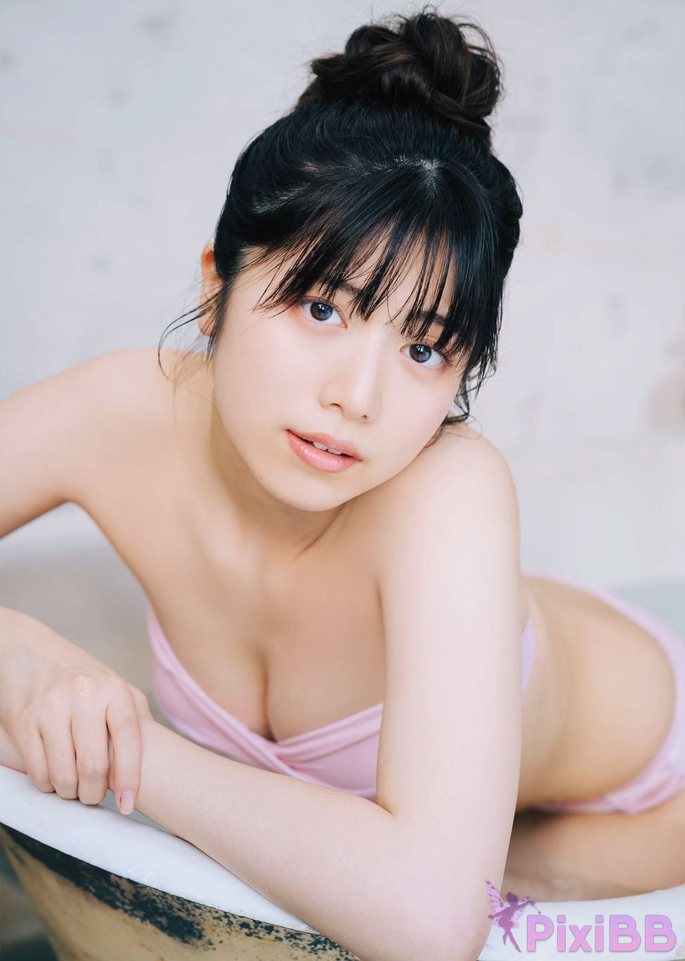 Japanese Idol Rio Yoshida Risaku EX Popular Digital Photobooks 044 The spring color is Still too blue PixiBB.COM 063