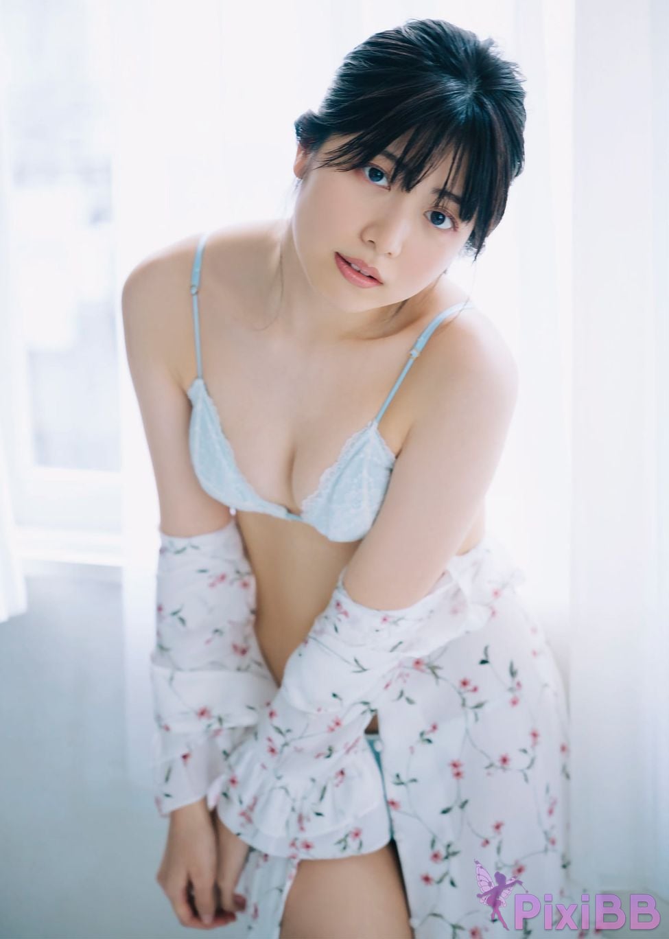 Japanese Idol Rio Yoshida Risaku EX Popular Digital Photobooks 044 The spring color is Still too blue PixiBB.COM 075