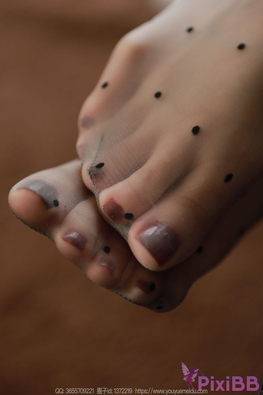 IESS Strange thoughts and interests No.2225 Xiaojie Polka Dot Stockings Amount of PixiBB.COM 055