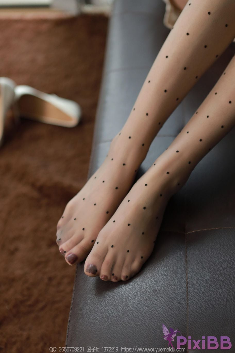 IESS Strange thoughts and interests No.2225 Xiaojie Polka Dot Stockings Amount of PixiBB.COM 056