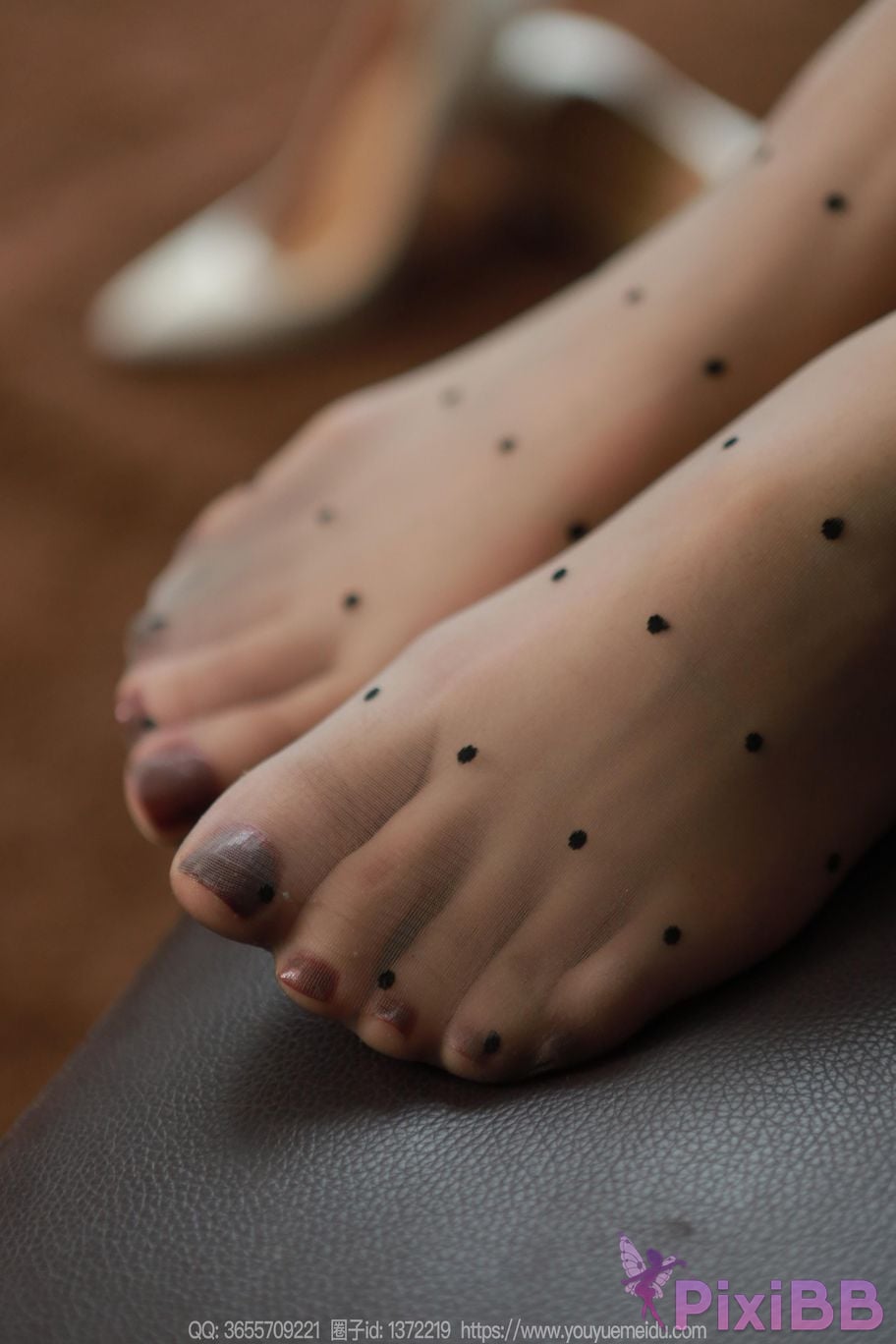 IESS Strange thoughts and interests No.2225 Xiaojie Polka Dot Stockings Amount of PixiBB.COM 057